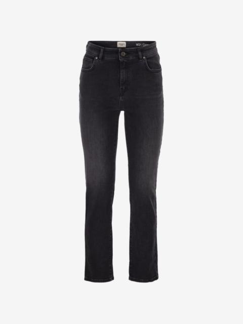 WEEKEND Max Mara slim-fit faded-effect jeans
