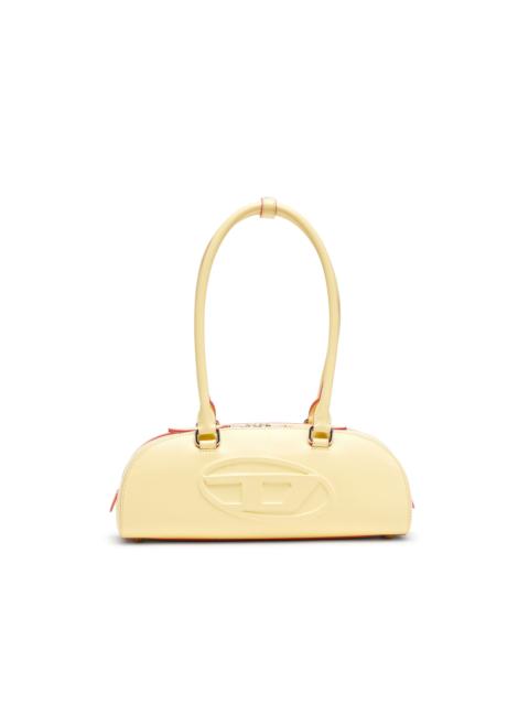 Diesel 1DR DOME - ELONGATED BOWLING BAG IN LEATHER