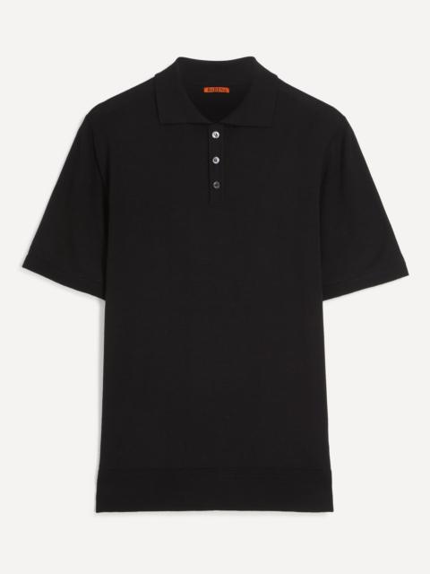 BARENA Marco Merino Wool Short-Sleeve Polo