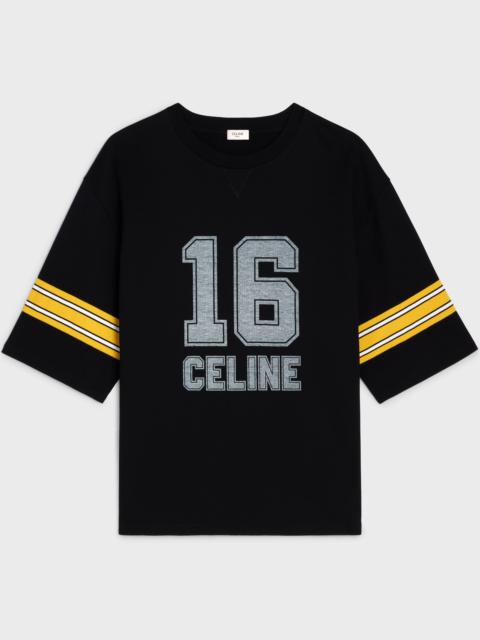 CELINE Oversized Celine 16 sweatshirt in cotton fleece