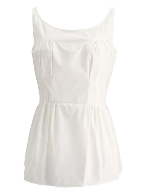 Aspesi sleeveless tie-waist top