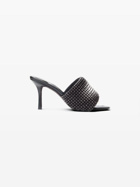 Alexander Wang Heiress Mule Sandal in Crystal Mesh