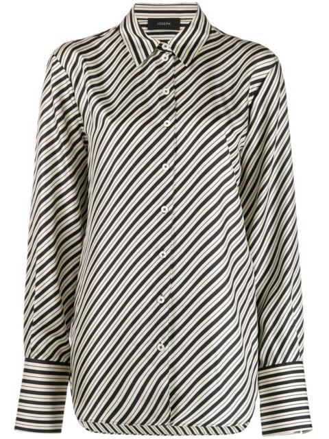 JOSEPH striped silk shirt