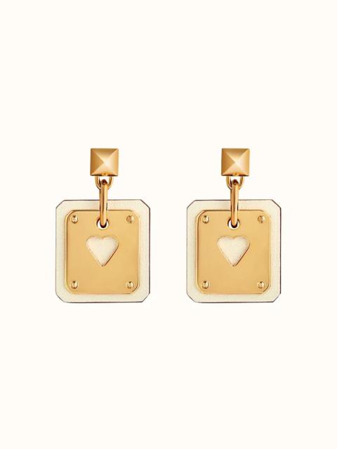 Hermès As de Coeur earrings