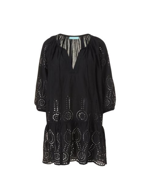 MELISSA ODABASH ASHLEY BLACK KAFTAN