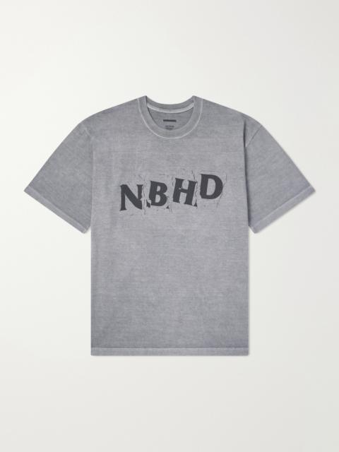 NEIGHBORHOOD Logo-Print Cotton-Jersey T-Shirt