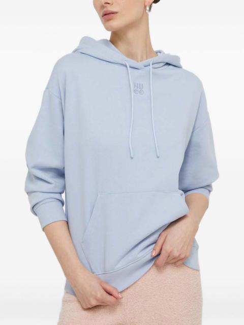 HUGO Delfinia logo hoodie