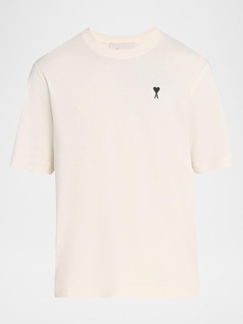 AMI Paris Men's Ami de Coeur Boxy Fit Cotton Crewneck T-Shirt