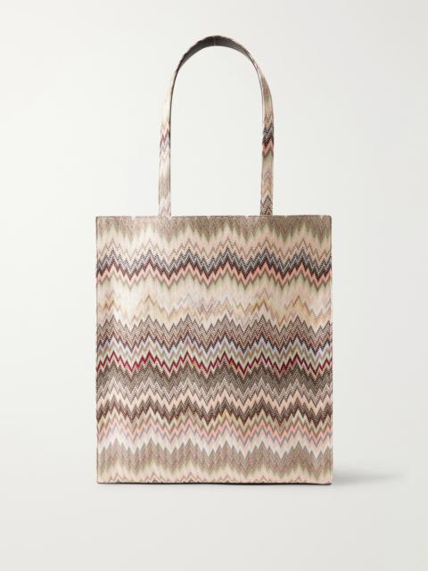 Missoni Striped Lurex Tote