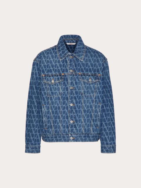 TOILE ICONOGRAPHE PRINT DENIM JACKET