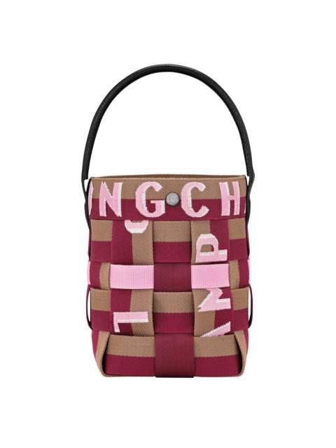 Longchamp Re-Play XS Bucket bag Artichoke/Beetroot - Canvas