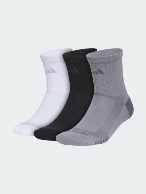 adidas Mens Tech 3-Pack High Quarter