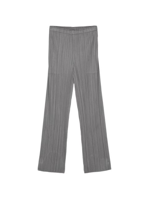 Pleats Please Issey Miyake Monthly Colors March plissÃ© trousers