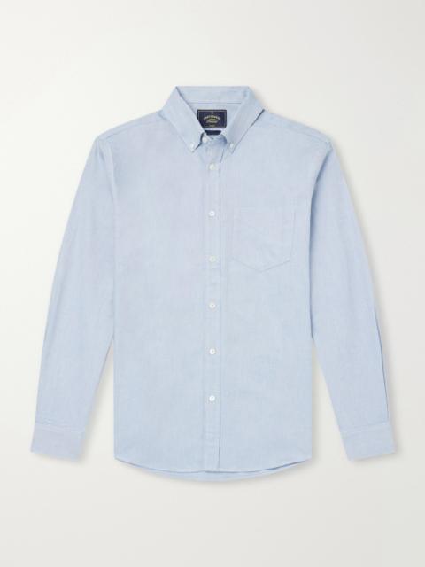 Portuguese Flannel Montebelo Button-Down Collar Cotton-Poplin Shirt