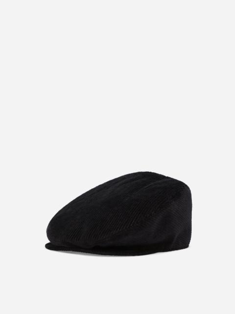 Dolce & Gabbana Needlecord flat cap