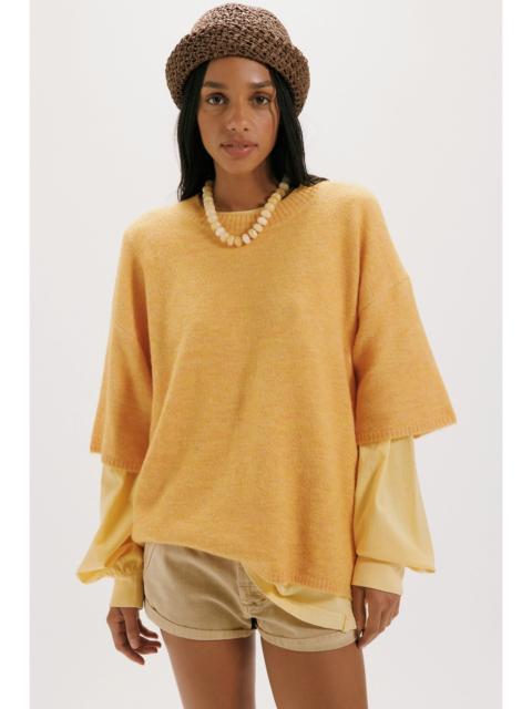 FREE PEOPLE Margot SoftSpun Sweater Tee