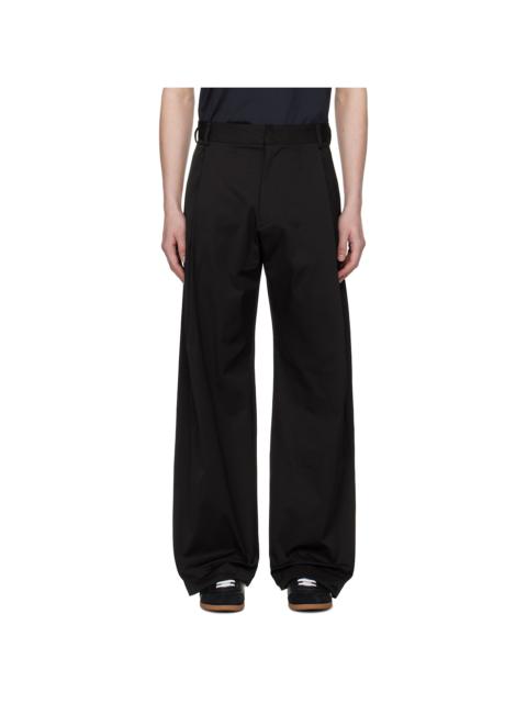 Seventh Black Bermuda Trousers