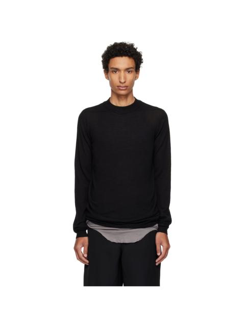 Rick Owens Black Tower Level Lupetto Sweater