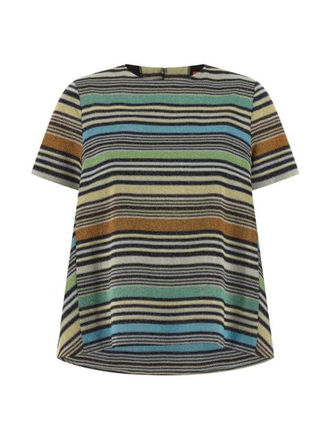 Missoni Lamé Stripes T-Shirt