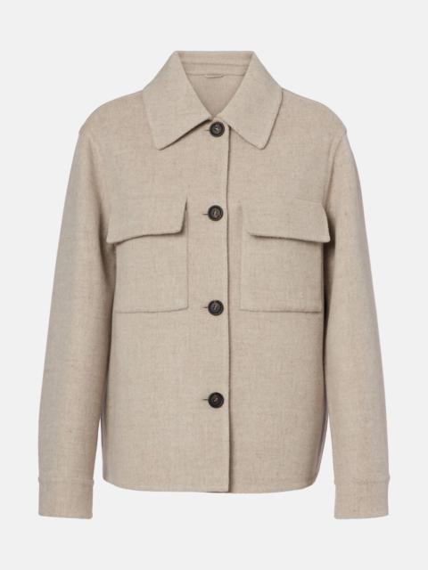 Brunello Cucinelli Wool and cashmere overshirt