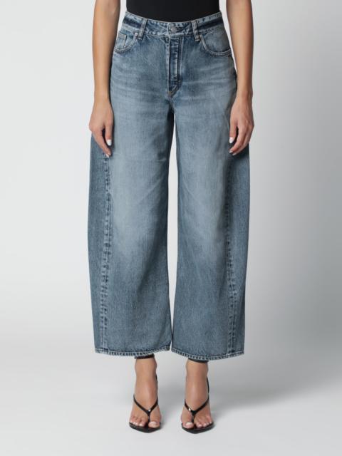Alaïa Rodeo trousers in vintage blue denim