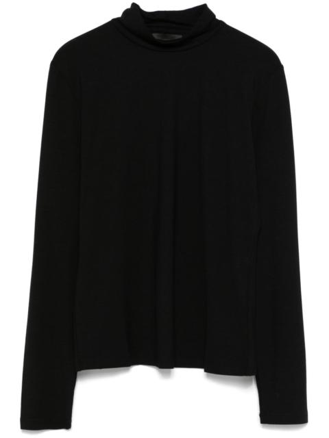 EMPORIO ARMANI mock-neck top