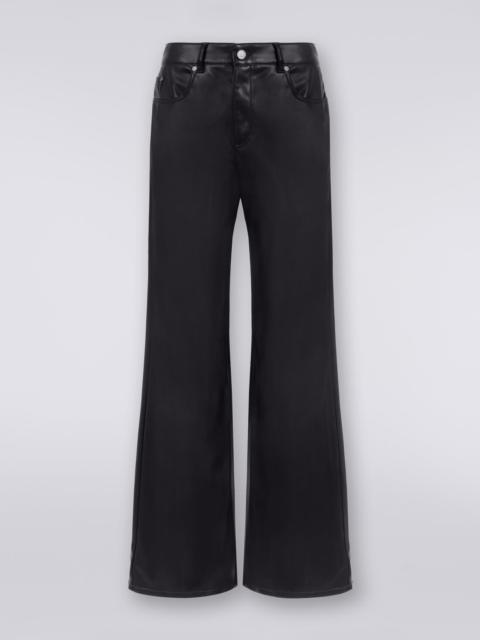 Missoni Eco-leather five-pocket trousers