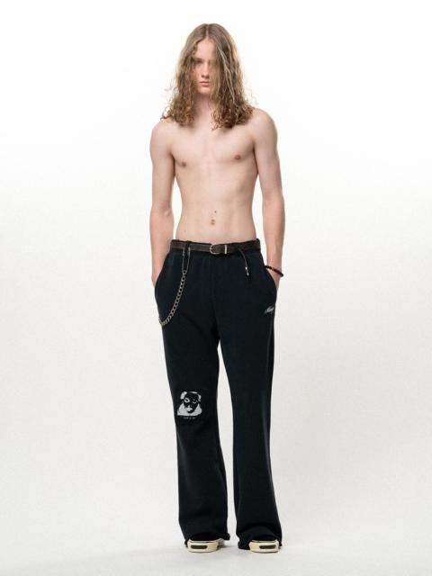 KAMIYA "Girl Patch" Bootcut Sweat Pants