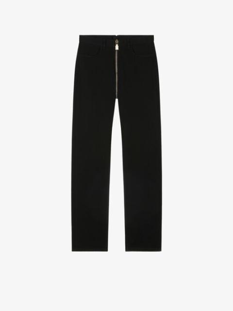 Givenchy JEANS WITH INTEGRAL ZIP