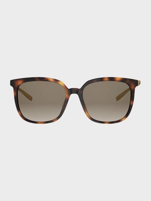Dior Bow S1I 55MM Square Sunglasses