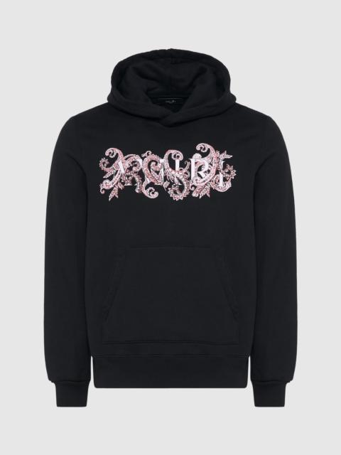 AMIRI PAISLEY ALLOVER HOODIE