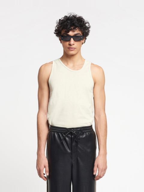 AZIZ - Organically grown cotton tank top - Shell