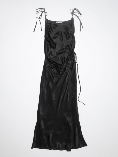 Acne Studios Satin dress - Black