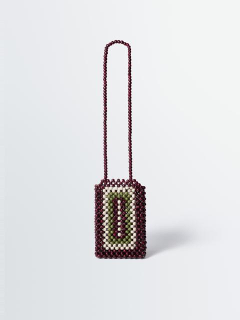 Lemaire TAXI SMALL BAG IN PLEXIGLASS BEADS