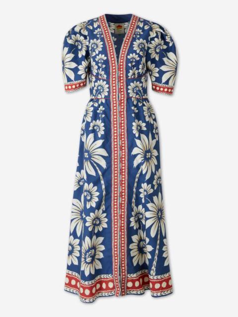FARM RIO FLORAL MAXI DRESS