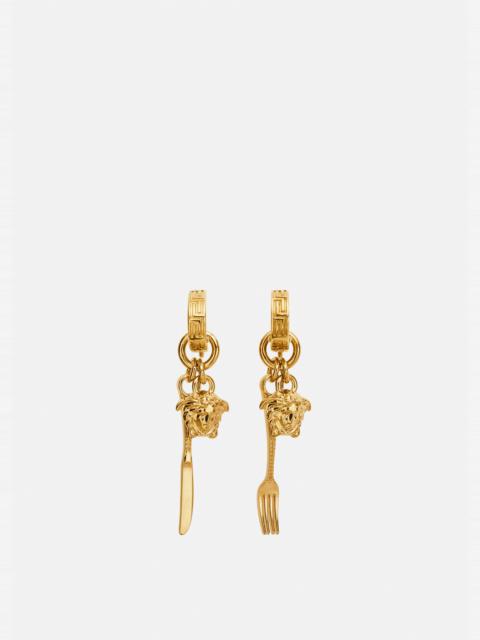 VERSACE Medusa Cutlery Earrings