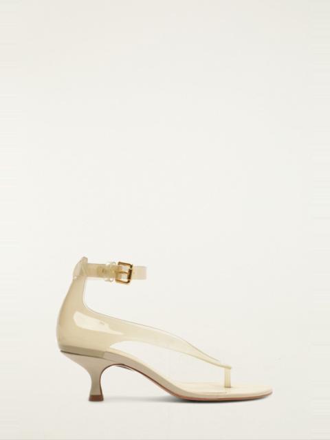 FARM RIO Off-White Jelly Heeleded Sandal