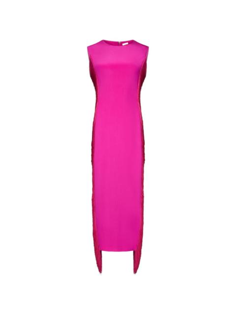 FFORME Bianca fringe-detail maxi dress