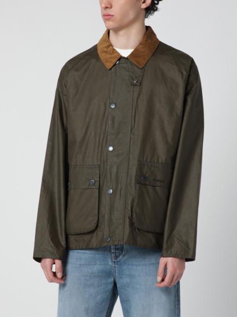Barbour Modern Bedale olive green waxed jacket