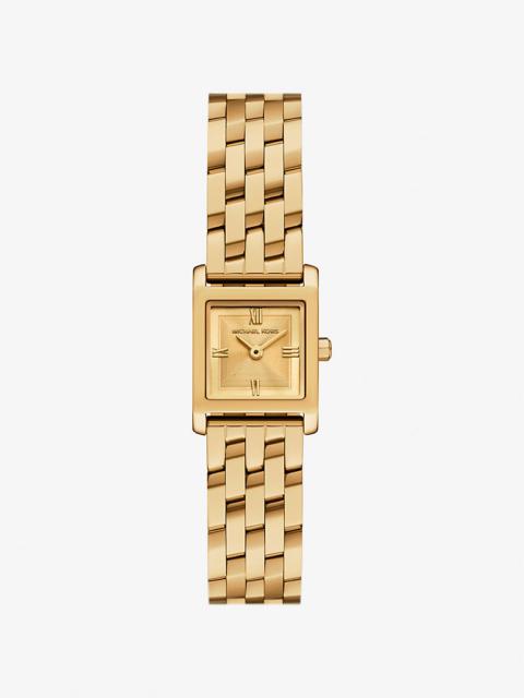 MICHAEL KORS Micro Georgie Gold-Tone Watch