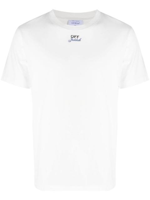 Off-White Jeddah logo-print cotton T-shirt