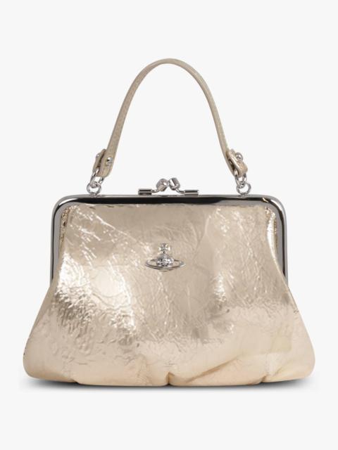 Vivienne Westwood GRANNY FRAME METALLIC PURSE | GOLD/SILVER