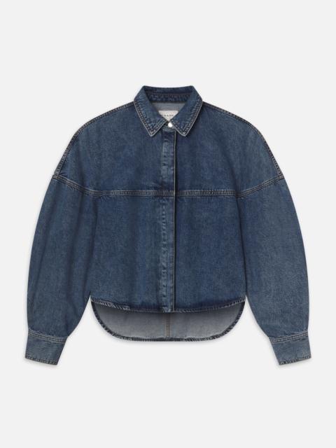 FRAME The Bubble Shirt in Guardian