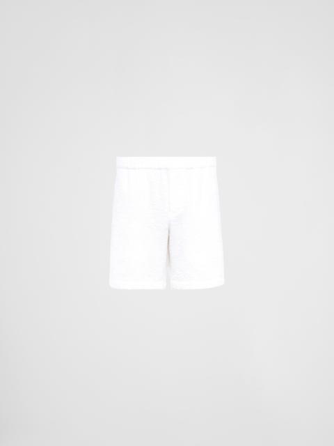 Cotton terry shorts