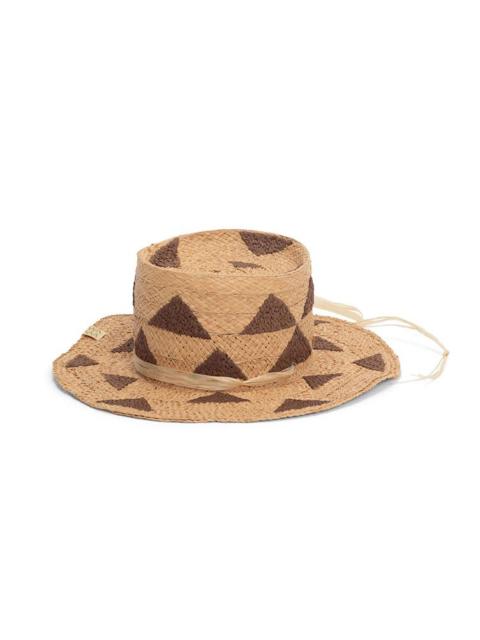 visvim RAFFIA BOATER HAT W