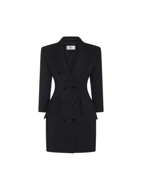 ELISABETTA FRANCHI ELISABETTA FRANCHI Light Crêpe Fabric Coat Dress