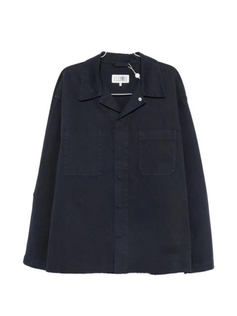 MM6 Maison Margiela Mm6 Maison Margiela Concealed-fastening Patch-pocket Shirt Jacket