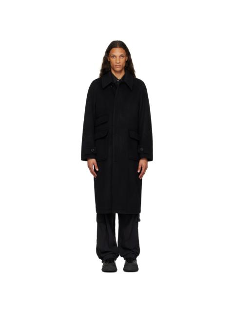 AFTER PRAY Black Tourist Coat
