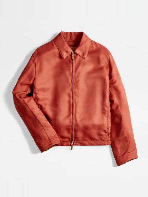 Tod's BLOUSON JACKET - ORANGE