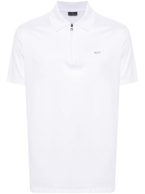 Paul & Shark logo-appliqué polo shirt